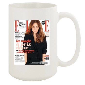 Julia Roberts 15oz White Mug