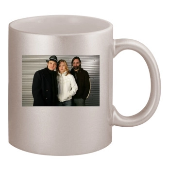 Julia Stiles 11oz Metallic Silver Mug