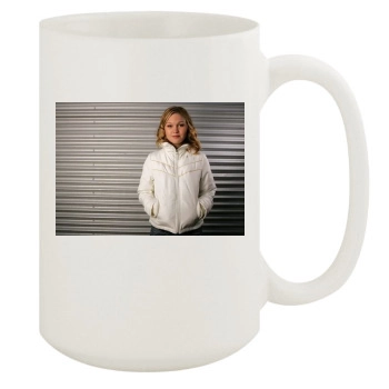 Julia Stiles 15oz White Mug