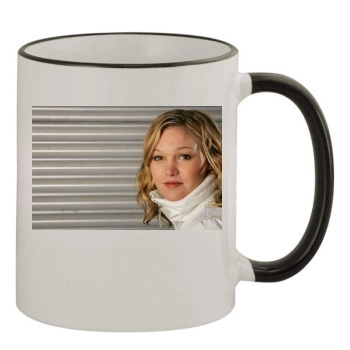 Julia Stiles 11oz Colored Rim & Handle Mug