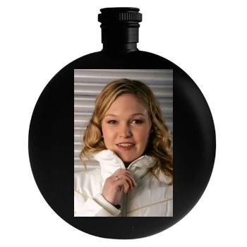 Julia Stiles Round Flask