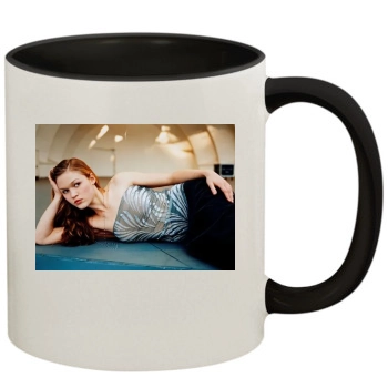 Julia Stiles 11oz Colored Inner & Handle Mug