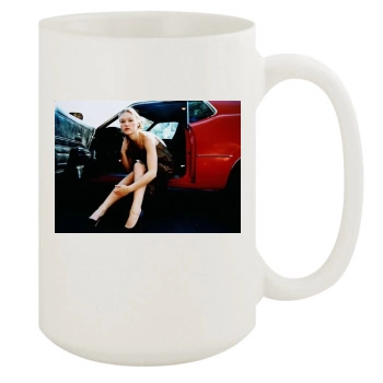 Julia Stiles 15oz White Mug