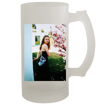 Julia Stiles 16oz Frosted Beer Stein