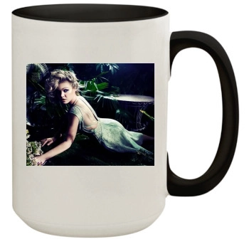 Julia Stiles 15oz Colored Inner & Handle Mug