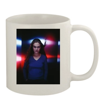 Julia Stiles 11oz White Mug