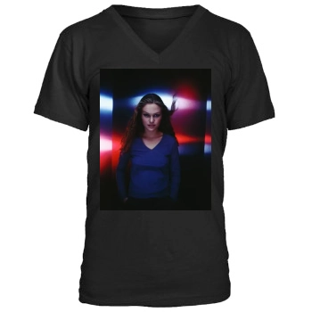 Julia Stiles Men's V-Neck T-Shirt