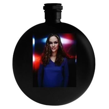 Julia Stiles Round Flask