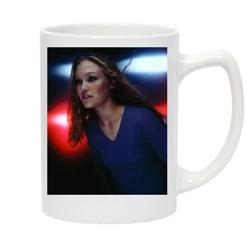 Julia Stiles 14oz White Statesman Mug