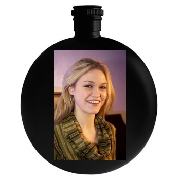 Julia Stiles Round Flask