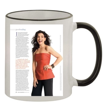 Julianna Margulies 11oz Colored Rim & Handle Mug