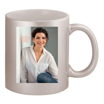 Julianna Margulies 11oz Metallic Silver Mug