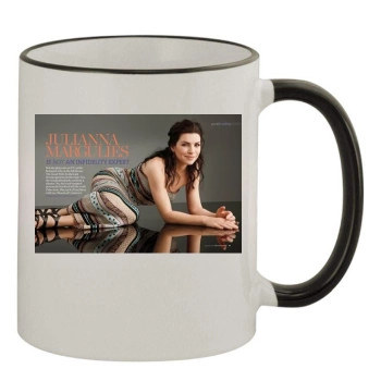 Julianna Margulies 11oz Colored Rim & Handle Mug