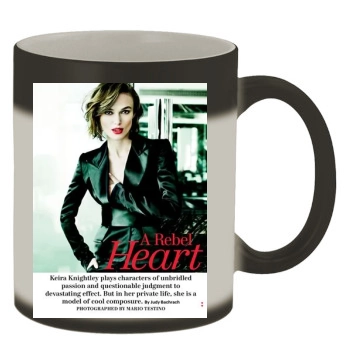 Keira Knightley Color Changing Mug