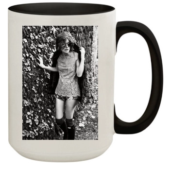 Keira Knightley 15oz Colored Inner & Handle Mug