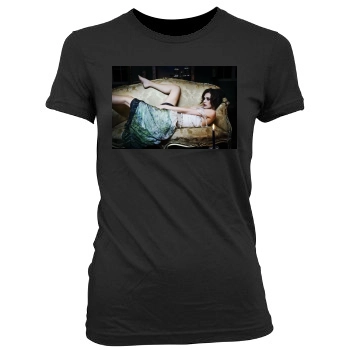 Keira Knightley Women's Junior Cut Crewneck T-Shirt