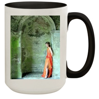 Keira Knightley 15oz Colored Inner & Handle Mug