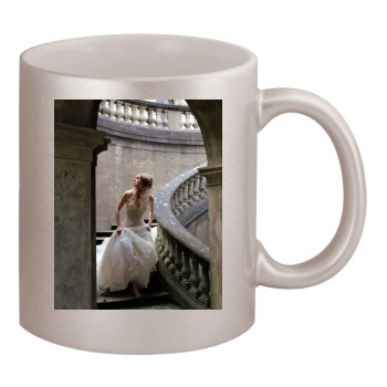 Keira Knightley 11oz Metallic Silver Mug