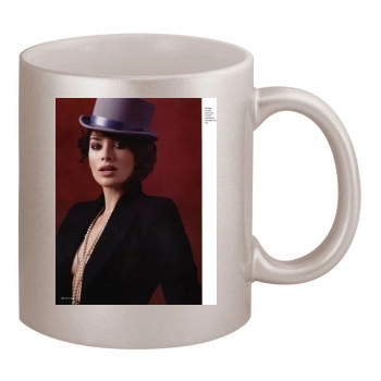 Lena Headey 11oz Metallic Silver Mug