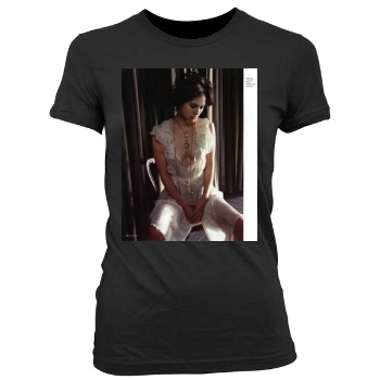 Lena Headey Women's Junior Cut Crewneck T-Shirt