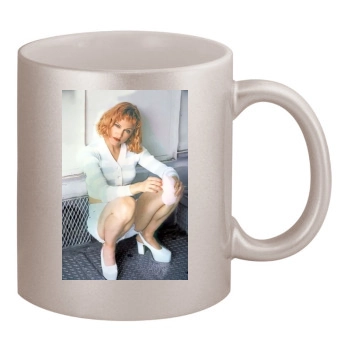 Madonna 11oz Metallic Silver Mug