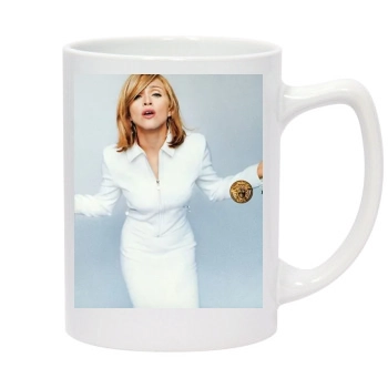 Madonna 14oz White Statesman Mug