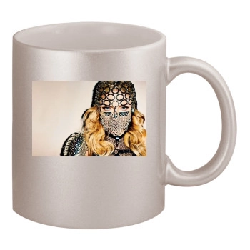 Madonna 11oz Metallic Silver Mug
