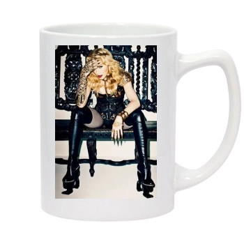 Madonna 14oz White Statesman Mug