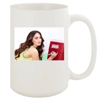 Megan Fox 15oz White Mug