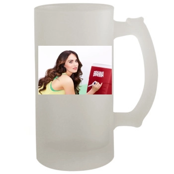 Megan Fox 16oz Frosted Beer Stein