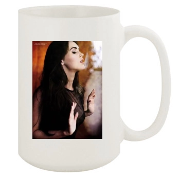 Megan Fox 15oz White Mug