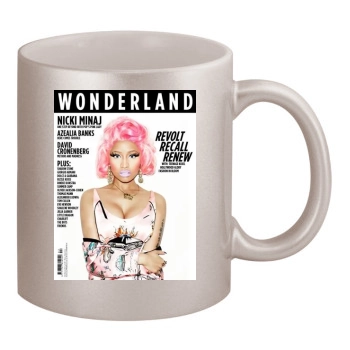 Nicki Minaj 11oz Metallic Silver Mug