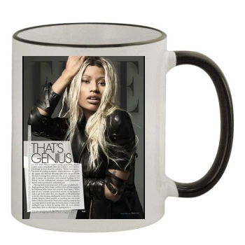 Nicki Minaj 11oz Colored Rim & Handle Mug