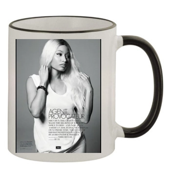 Nicki Minaj 11oz Colored Rim & Handle Mug