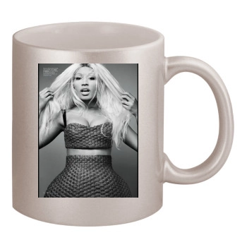 Nicki Minaj 11oz Metallic Silver Mug