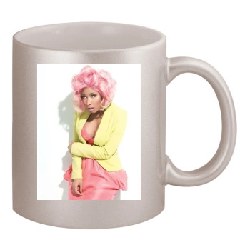 Nicki Minaj 11oz Metallic Silver Mug