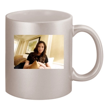 Odette Annable 11oz Metallic Silver Mug