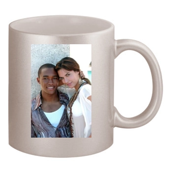 Odette Annable 11oz Metallic Silver Mug