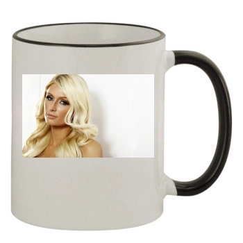 Paris Hilton 11oz Colored Rim & Handle Mug