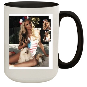 Paris Hilton 15oz Colored Inner & Handle Mug