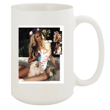 Paris Hilton 15oz White Mug