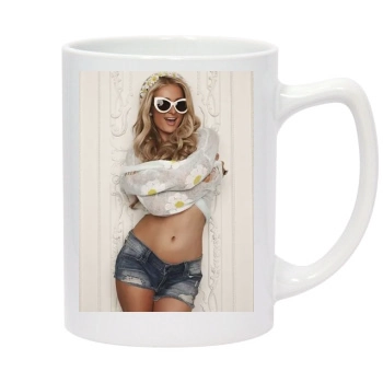 Paris Hilton 14oz White Statesman Mug