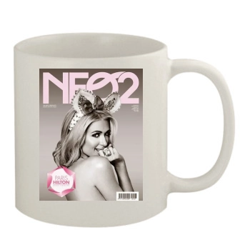 Paris Hilton 11oz White Mug