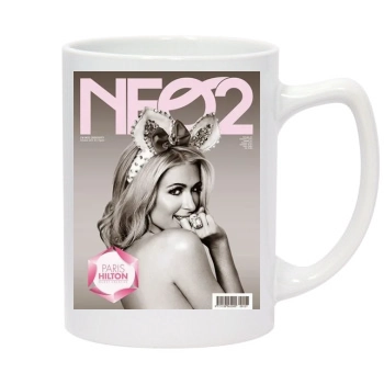 Paris Hilton 14oz White Statesman Mug