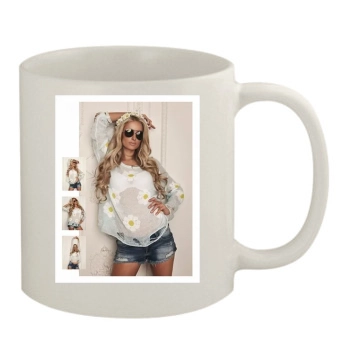 Paris Hilton 11oz White Mug