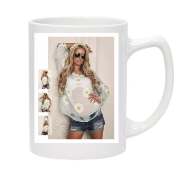 Paris Hilton 14oz White Statesman Mug