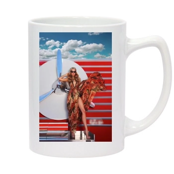 Paris Hilton 14oz White Statesman Mug