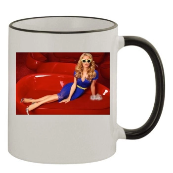 Paris Hilton 11oz Colored Rim & Handle Mug