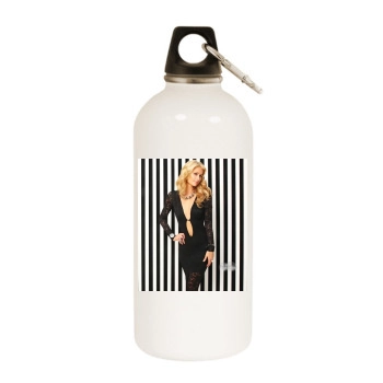 Paris Hilton White Water Bottle With Carabiner