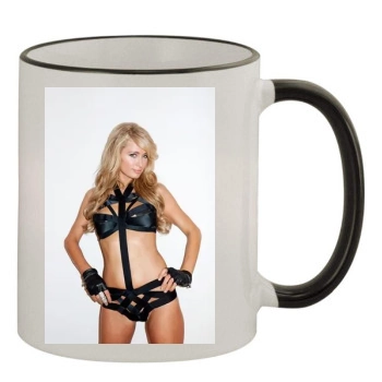 Paris Hilton 11oz Colored Rim & Handle Mug